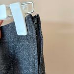 A Byer BYER | Charcoal Gray Pleated Hem Pencil Skirt Sz 3 Photo 2