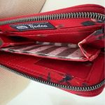 Lug Red Quilted Wristlet Bag with Floral Design Photo 5