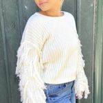 Fringe Sweater White Photo 0