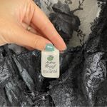 Andrea Kristoff for Escante Black Lace Lingerie Two Piece Set Size Small Photo 3