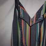 Love Stitch Black Sexy Stripe Romper M Photo 2