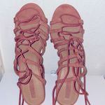 Forever 21 Faux suede lace up heels Photo 3