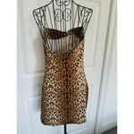 SheIn  Body Con Animal Print Strappy Mini Dress Party Dress Womens Size Small Photo 3