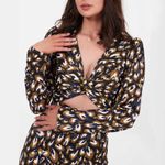 Little Mistress NWT Print Powell Cutout Dress Size UK 10 US 6 Photo 2