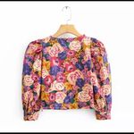 Boutique Floral Print Blouse Photo 1