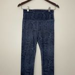 Allfenix Indie Python Snakeskin Leggings Blue Photo 5