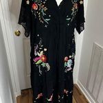 Johnny Was Jade Amapola Embroidered Maxi Dress size XL Photo 0
