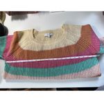 Gilli Striped Crewneck Sweater | Multi Photo 8