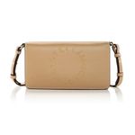Stella McCartney Mini Logo Faux Leather Crossbody Bag Caramel NEW 7B0098WP0234 Photo 2