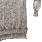 Catherine Malandrino  100% Cashmere Tan Crew Neck Tunic Sweater  NEUTRAL COZY Photo 2