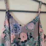 Torrid Sophie Chiffon Swing Cami in Harmonic Floral Formal Grey NWT Photo 2