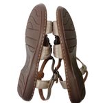 Clarks  Artisan‎ Embellished Sandals Strappy Gold Leather Size 8M Photo 5