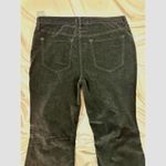 Free People  Corduroy Raw Hem Flare Jeans Black Noir 31 Photo 6