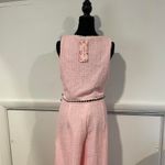 SheIn Pink, white, and black tweed 2 piece suit, size M US 6 Photo 2