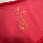 Sunberry Coral Long Sleeve Midi Beach Dress Cotton Spandex Blend (L) EUC Pink Size L Photo 3