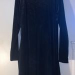 Burgundy Deep Vneck 3/4 Sleeves Mini Dress Red Size 1X Photo 4