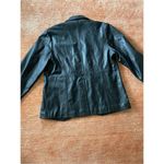 Free Country   Black Genuine Leather Jacket M Photo 5