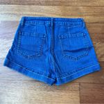 Forever 21  Blue Jean Shorts Cuffed Hem Photo 1