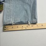 AGOLDE  Riley High Rise Distressed Light Wash Denim Straight Crop‎ Jeans Size 31 Photo 14