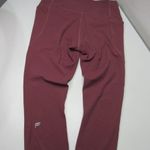 Fabletics Pure Luxe High Waisted Leggings Mauve Womens Med. Double Pockets Photo 2