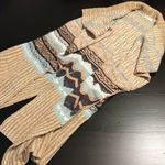 Anthropologie  Sleeping on Snow Alpaca Wool Oullins Jacquard Duster Vest Photo 0