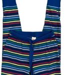 Women's Hanna Andersson blue rainbow stripe pajama pants size xs Photo 4