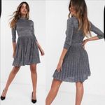 Ted Baker  London Noaleen Shimmer Mock Neck Party Dress Photo 11