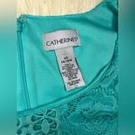 Catherines Catherine’s turquoise laced dress sz 0X Photo 3