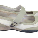 Lands' End Womens Athletic Mary Jane Shoes 8.5B Beige Comfort Casual Gorpcore Photo 0