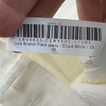 Quince  Luna Stretch Flare Jeans Cloud White Size 29‎ Photo 7