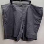 Old Navy Size 30 Plus Size. Women’s Everyday High Rise Flat Front Grey Shorts. Photo 0