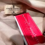 Simply Southern Cropped Hoodie Women's Small Cream Athleisure Oversized Y2K NWT Photo 4