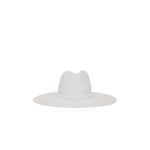 Nikki Beach Ashtin Fedora Hat in White One Size Womens Beach Garden Sun Photo 1