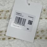Endless Rose  Sweater Womens Large Ivory Gold Metallic Sparkle New Holiday Photo 3