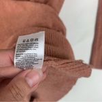 Barefoot Dreams  women's large cozy chic rose gold ultra light Warm Knit Pullover Photo 8