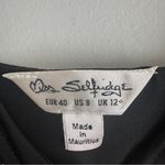 Miss Selfridge  Sparkle Glitter Sleeveless Pleated Mini Dress Size 8 Photo 6