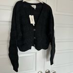 Ba&sh  Grey Harold Wool Cashmere‎ Cardigan Sweater-NWT L Photo 7