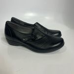 Dansko  Franny black leather comfort shoes women's size 38 7.5 business casual Photo 1