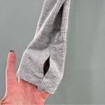 Aerie  Offline Thumbs Up Bow Crop Top Grey Medium Photo 5