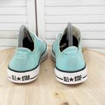 Converse  Chuck Taylor All Stars Low Top Ace Up Sneakers Aqua Teal 7 Men 9 Women Photo 5