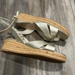 Jack Rogers  Gold Espadrille Platform sandals size 8 Photo 3