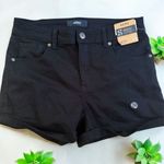 Aero NWT Seriously Stretchy High Rise Midi Shorts Size 12 Black Photo 0