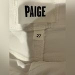 Paige ‎ Women's Jimmy Jimmy White Jean Shorts Size 27 Photo 2