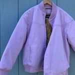 Derby of San Francisco lilac bomber jacket Photo 2