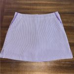 Lady Hagen  Lavender Stripe Seersucker Golf Skort Size 10 Photo 0
