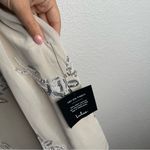 Lulus Elevated Approach Neutral Beaded Sequin Floral Shift Mini Dress Medium Photo 3