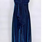 Betsy and Adam Vintage Y2K Mermaid Fairy Dress Womens 6 Green Blue Shimmer Sparkle Photo 5