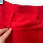 Boden Women's Red Melina Paperbag Skirt Midi Cinch Photo 13