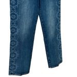 Chico's  High Rise Laser Print Straight leg Jeans 12R Photo 10