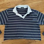 Brandy Melville  Striped Collard Sweater  Photo 1